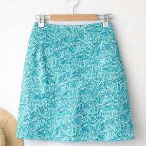 New Without Tags Lauren James Tropical printed zip up skirt